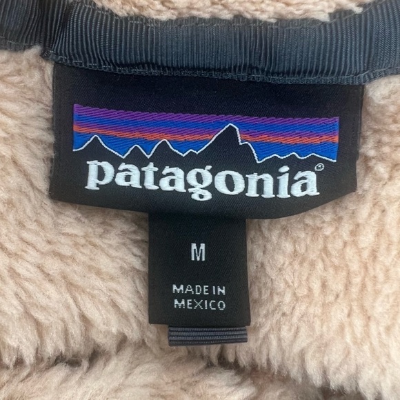 Patagonia Salmon Re-Tool Snap-T® Fleece Pullover Sweatshirt Size Medium Women's - Picture 2 of 5